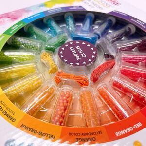 Color Theory Bead Kit Crayola Creations 2,000+ Bead Set Education Learning Toy